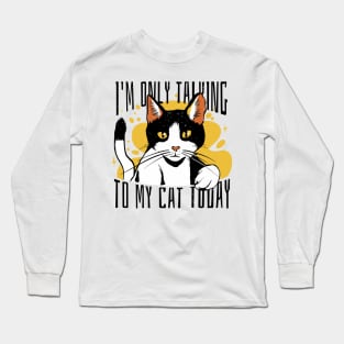 Cat Talk t shirt P R t shirt Long Sleeve T-Shirt